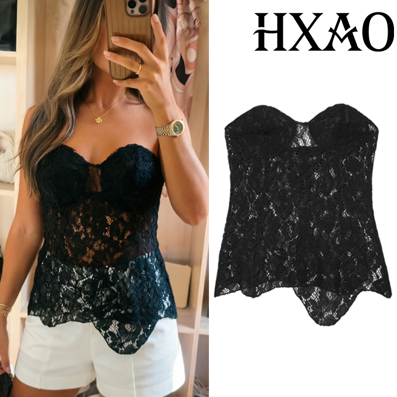 Strapless Bra Backless - Топ-корсет HXAO для женщин, без бретелек,