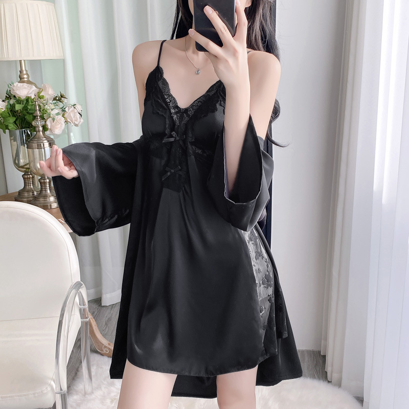 Robe Silk Women - Комплект из 2 предметов: женский халат