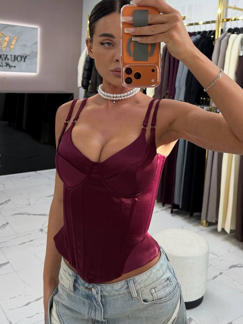 Strapless Bra Backless - Новый сексуальный женский корсетный топ без