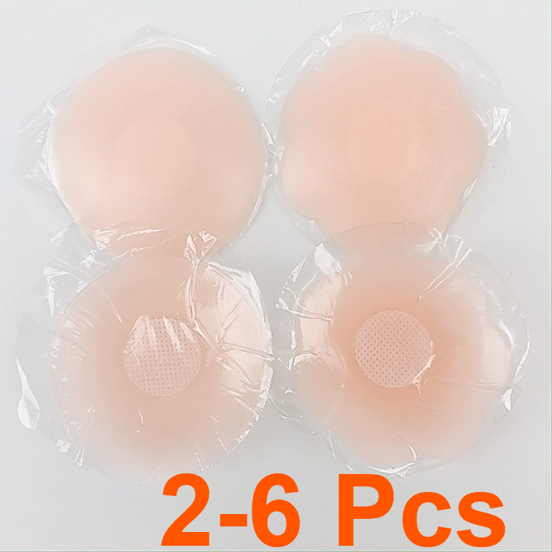 Nipple Cover Pasties - 2-6 шт., женские силиконовые накладки на