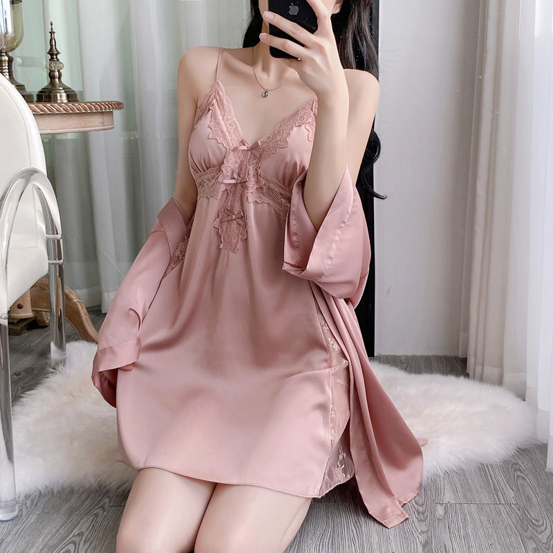 Комплект из 2 предметов: женск – обзор и цена Robe Silk Women