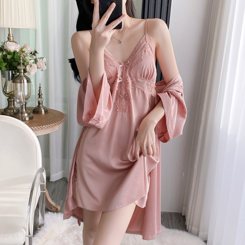 Комплект из 2 предметов: женск – обзор и цена Robe Silk Women
