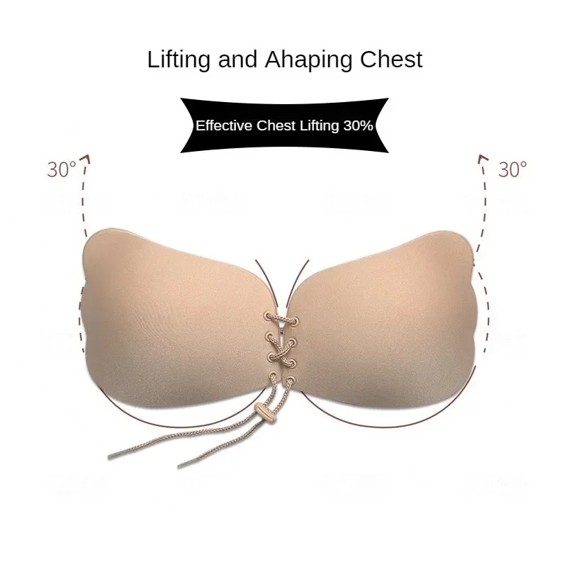 Невидимый самоклеящийся бюстга – обзор и цена Strapless Bra Backless