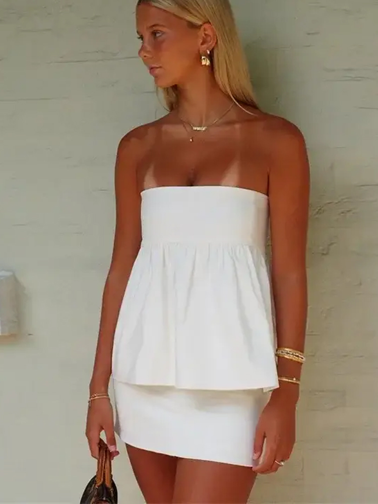 HXAO Топ без бретелек Женский  – обзор и цена Strapless Bra Backless