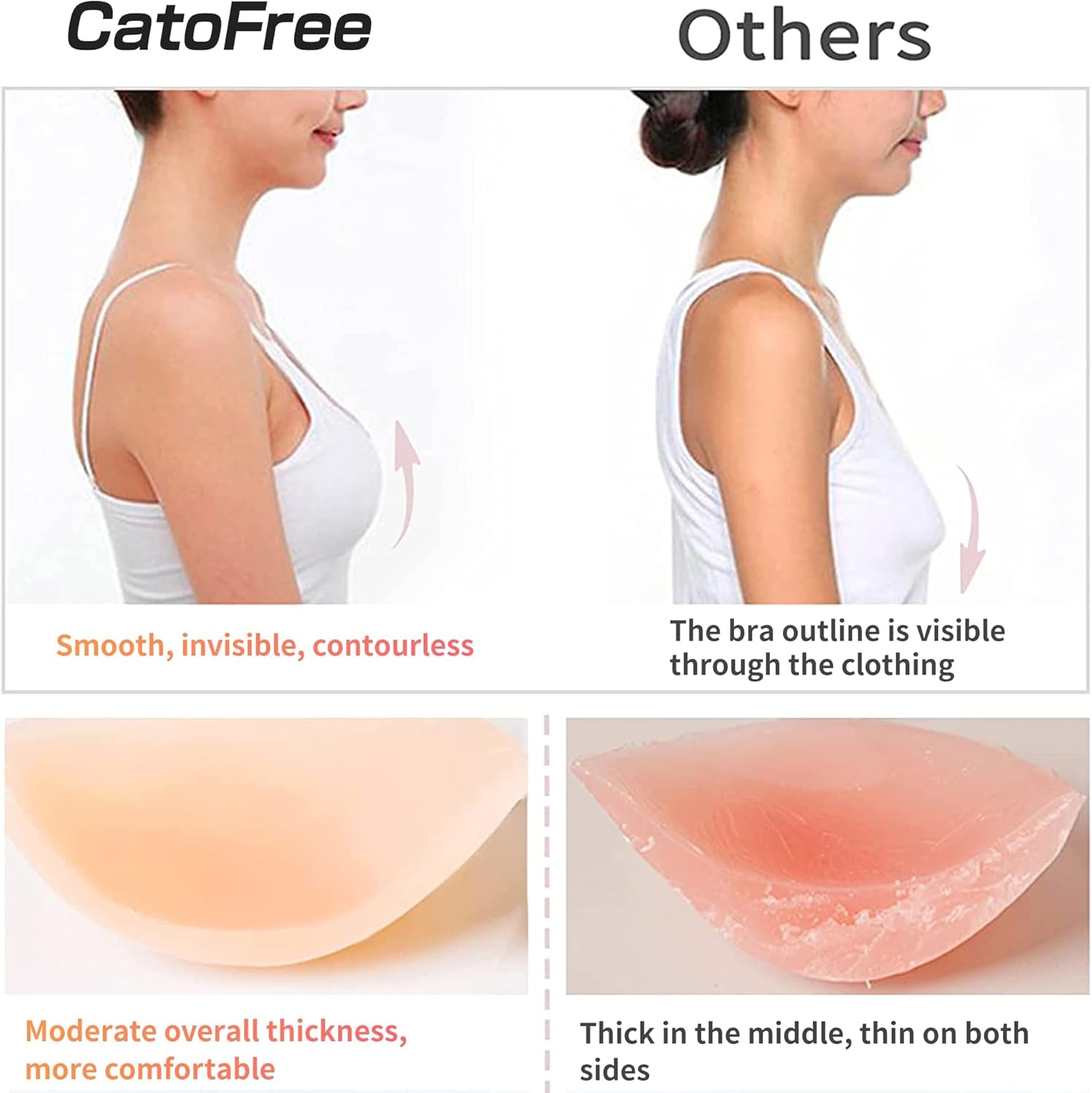 Бюстгальтер-пуш-ап без косточе – обзор и цена Strapless Bra Backless