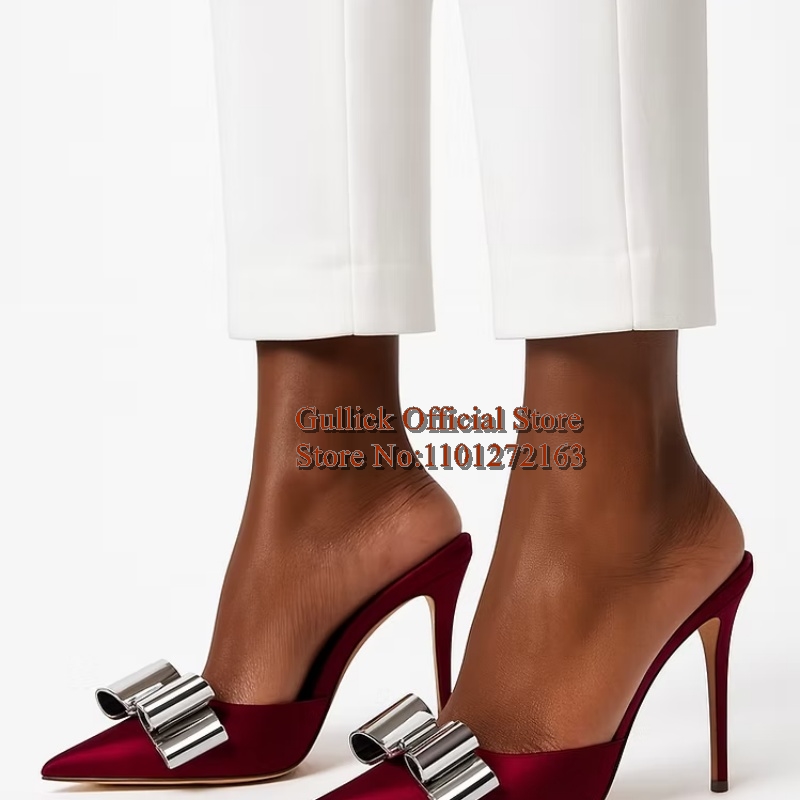 Элегантные вечерние туфли-мюли – обзор и цена Slip Dress Satin