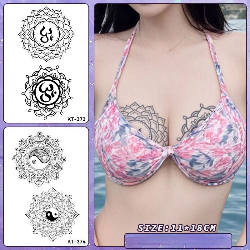 Временные татуировки с травяны – обзор и цена Nipple Cover Pasties